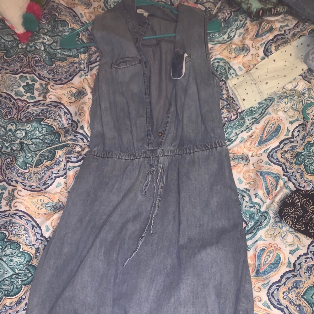 Denim dress